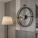 thumbnail image 4 of Reloj de Pared Perfecl 20 Pulgadas Retro Europeo Negro, 4 of 7