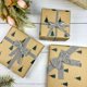 thumbnail image 3 of Cinta de terciopelo navideña para envolver adornos de árbol de Navidad, 1 pulgada de ancho, 10 yardas en total, tejido fino para invitaciones de boda, 3 of 5