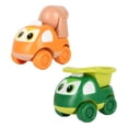 thumbnail image 2 of HILABEE Camion à Friction Jouet Éducatif Léger de Collection Mini Véhicules Jouets 2 Pcs, 2 of 9