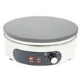 thumbnail image 1 of 15Inch Single Round Crepe Maker Electric Pancake Baking Machine Non-Stick Griddle Hot Plate Cooktop 110V for Blintzes Eggs Bacon, 1 of 5