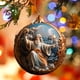 thumbnail image 5 of Adorno de Árbol de Navidad Plano de Acrílico, Bonito Adorno Redondo de Acrílico., 5 of 5