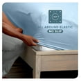 thumbnail image 3 of 2-Pack Fitted Bottom Sheets Full - Premium 1800 Ultra-Soft Wrinkle Resistant Microfiber - Deep Pocket (Full, Light Blue), 3 of 8