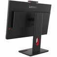 thumbnail image 6 of Lenovo ThinkVision T24D-4v 24" Class Webcam Full HD LED Monitor - 16:9 - Eclipse Black - 23.8" Viewable - In-plane Switching (IPS) Technology - WLED Backlight - 1920 x 1080 - 16.7 Million Colors - ..., 6 of 8