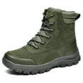 thumbnail image 1 of Botas tácticas militares de trabajo para hombre, con cremallera lateral, ligeras, de combate, para exteriores, duraderas y de desierto, 1 of 4