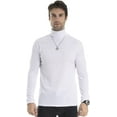 thumbnail image 4 of Men Slim Fit Lightweight Long Sleeve Pullover Top Turtleneck T-Shirt, 4 of 12