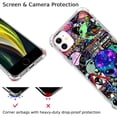 thumbnail image 5 of Trippy Alien Case Compatible with iPhone 11,Unique Art Design TPU Bumper Cover Case, 5 of 5