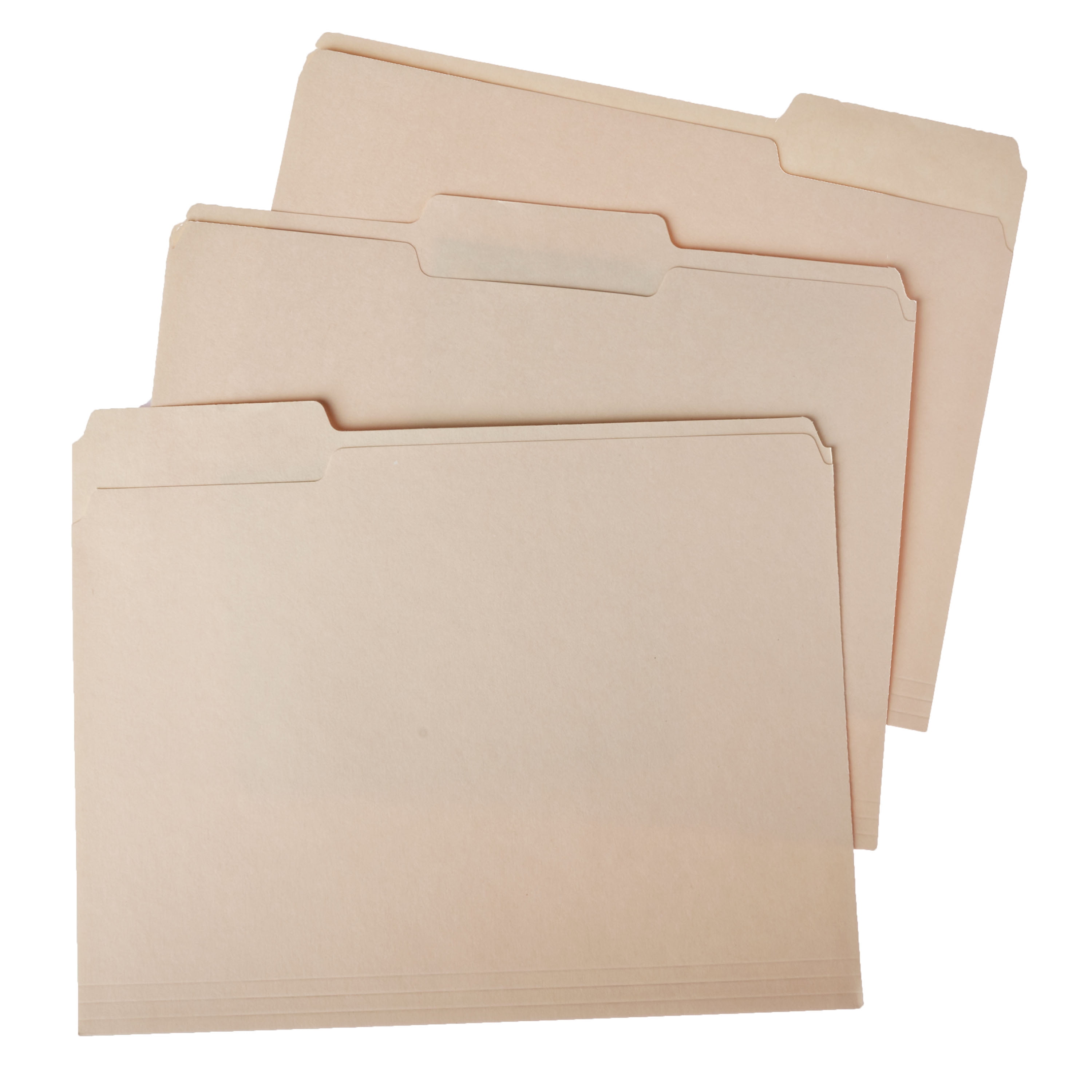 Pen + Gear 3Tab File Folders, Manila, 200 Count