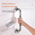 thumbnail image 3 of fastboy Shower Balance Bar with Textured Handle Thickened Safety Bathroom Handrail Professional Hand Grip for Swimming Using No.2, 3 of 6