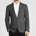 thumbnail image 2 of sususu Men's Black Blazer,Suits for Men Blue,Contemporary Tailored Casual for Modern Style and Everyday Comfort, 2 of 7