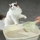 thumbnail image 1 of Pala hueca para arena de gatos Lisbinx: ergonómica, antideslizante, 1 of 7