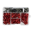 thumbnail image 2 of Kits de pernos Cola con clips de empuje Repuestos Duraderos rojo, 2 of 8