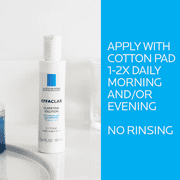 La Roche-Posay Effaclar Clarifying Solution Acne Toner with Salycilic Acid for Oily Skin, 6.76 fl oz