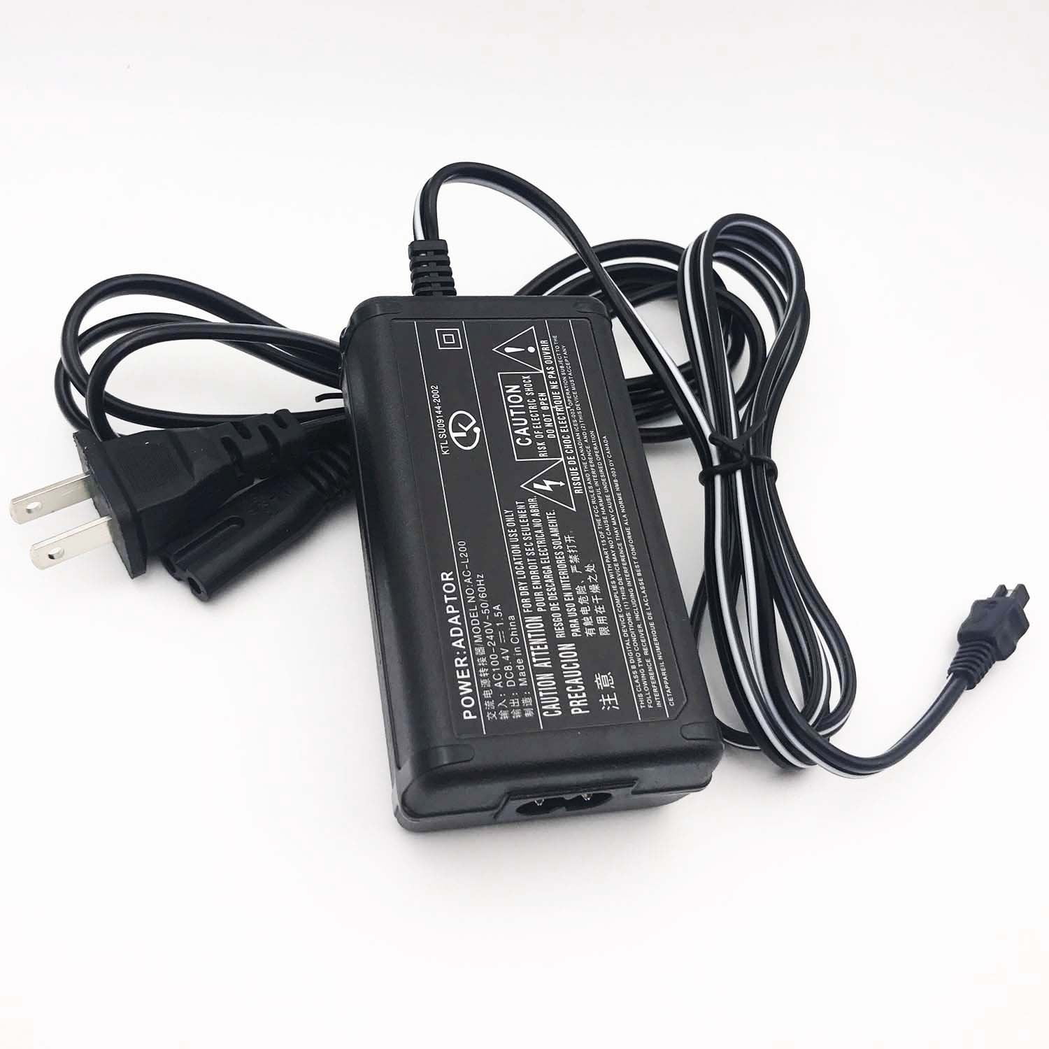AC Power Adapter Charger for Sony Handycam DEV3 DEV5 HDRUX5 HDRUX7