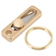 thumbnail image 2 of Mini cuchillo llavero BuyWeek plegable de latón, 2 of 12