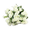 thumbnail image 3 of Ramo de hortensias artificiales realistas y reutilizables. Blanco, 3 of 8