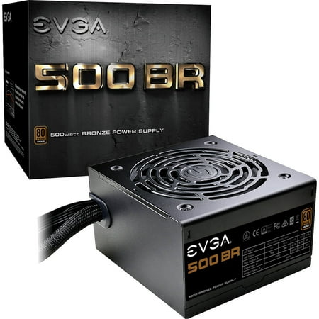 UPC: 0843368051860 | EVGA BR Series 500W 80+ Bronze Power Supply