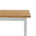 thumbnail image 5 of Lagom Becky Farmhouse Rectangular Indoor Wood Dining Table, 5 of 6
