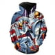 thumbnail image 5 of Sudadera con capucha y cremallera con estampado 3D de dibujos animados retro de astronauta para hombre, camisetas casuales Harajuku, chaquetas con capucha, ropa de calle genial, sudaderas de manga lar, 5 of 5
