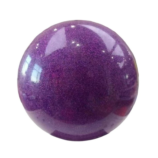 Pelota de gimnasia rítmica, equipo de gimnasio, pelota de ejercicio profesional pequeña y versátil. violeta