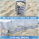thumbnail image 5 of UPWELL Tienda de campaña de playa, toldo de fácil instalación, refugio solar, sombra de cabaña fresca con protección UV UPF 50+, sombrilla de playa portátil, muro solar al aire libre con bolsillos de, 5 of 5