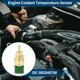 thumbnail image 2 of Sensor de temperatura del refrigerante del motor Unique Bargains No.3922042700 Sensor de temperatura del agua para Hyundai H200 2002-2006 1 Pc, 2 of 6