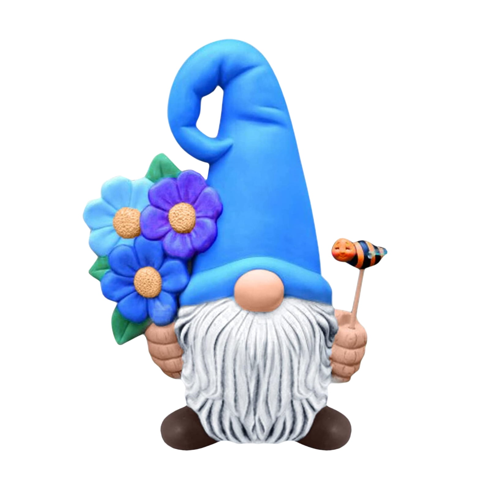 Garden Gnomes Statue Resin Magic Dwarf Figurines Sculpture