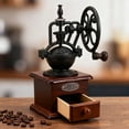 thumbnail image 4 of zhangmingg Style Manual Coffee Grinder Wooden Mill with Ceramic Core for Home Kitchen, 4 of 6