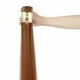 thumbnail image 5 of AynnQueen Ponytail Extension Claw Clip in Pony Tails Hair Extensions Synthetic Wavy Straight Secret Ponytail Hairpiece 18/21 Inch, 5 of 5
