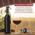 thumbnail image 3 of Tapón de champán Prensa conveniente corchos de vino herramientas de cocina ligeras (negro) Likrtyny  Libre de BPA, 3 of 3