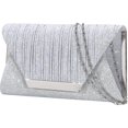 thumbnail image 1 of Embragues con purpurina para mujer Bolsos de noche Embragues con solapa Totes de sobres Fiesta de bodas formal Fiesta de graduación Monederos Feliz Sencillez, 1 of 5