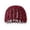 Red, variant on Women Boho Lace Beaded Hat, Hollow Out Hand Knit Pearl Tassel Turban Cap, Thin Lightweight Spring Autumn Ethnic Travel Photoshoot Fashion Head Wrap Beige One Size
