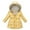 Yellow, variant on Mercatoo Girl Heavyweight Puffer Winter Coats Kids Parka Fl𝐞ece Thicken 𝗦now Outwear Cozy 𝗛ooded Jacket Windproof Clothes