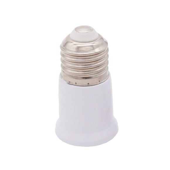 Durable Light Socket Extender Adapter E27 to E27 Bulb Extension Fitting - NEW