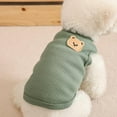 thumbnail image 2 of Pet Clothes Soft Solid Pullover Sweater for Dogs Cute Autumn Winter Apparel for Small Breeds 5 Sizes, 2 of 5