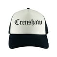 thumbnail image 2 of Gravity Threads Crenshaw Old English Trucker Hat - Black/White, 2 of 4