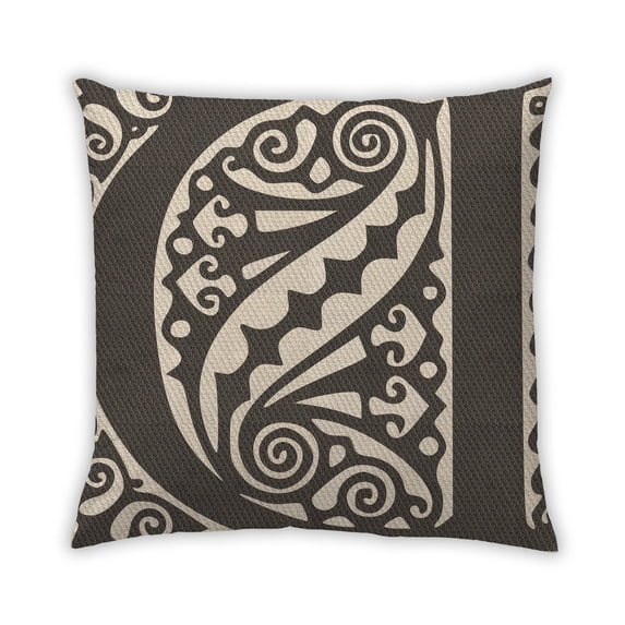 Ahgly Company Indoor Square Contemporary Throw Pillow, 18 inch by 18 inch