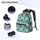 thumbnail image 3 of Disketp Turtles And Seahorses Mochila Ligera Clásica con Múltiples Bolsillos, Mochila Casual para Hombre y Mujer, Ideal para Escuela, Trabajo y Viajes, 3 of 6