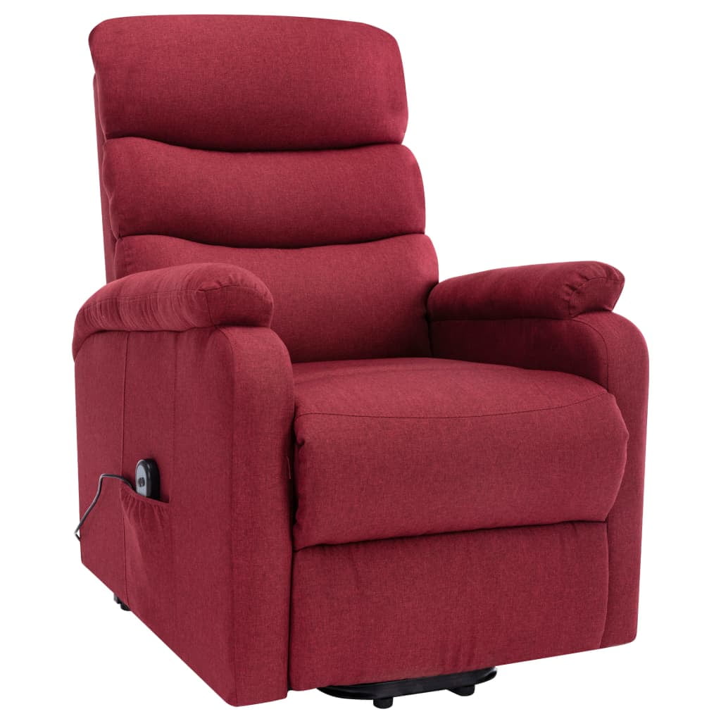 vidaXL Power Lift Recliner Electric Lift Chair for Home Theater Cinema Fabric
