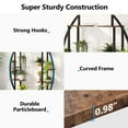 thumbnail image 6 of Tribesigns 5-Tier Plant Stand with Hook, Multifunctional Curved Display Shelf Flower Stand Rack, 6 of 7