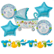 thumbnail image 1 of Globos Baby Shower Niño Happy Life Globo Metalico Baby Shower niño, 1 of 5