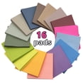 thumbnail image 4 of Yostony Multicolor Pop-Up Sticky Notes for Dispenser, 3'' x 3'' Memo Pads, 16 Pack, 4 of 4