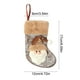 thumbnail image 3 of 1Pcs Polyester material Cartoons Christmas Socks Christmas Gift Bags Christmas Tree/fireplace/window/staircase Decorative Pendants, 3 of 6