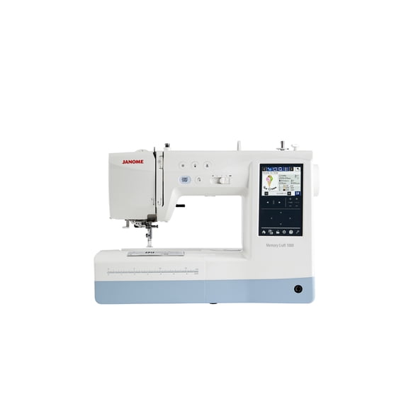 Máquina De Coser Y Bordar 2 En 1 Janome MC1000