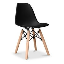 Modholic Eiffel Kids Chair, Black