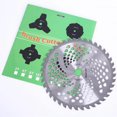 thumbnail image 4 of 40T Lawnmower Blade Hard Steel Cutter Blade Cutter Brush Cutter Grass eater Grass Trimmer Mower Tools Gardening Tools, 4 of 5