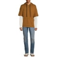 thumbnail image 2 of No Boundaries Men's and Big Men's Layered Look Hoodie , up to size 5XL, 2 of 5