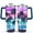 plant14, variant on 40 Oz Blue Trees Tumbler with Handle and Straw,Double Wall Vacuum Reusable Stainless Steel Water Bottle Leak Proof Insulated Travel Mug Iced Coffee Cup, for Iced or Cold Beverages