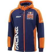 KTM Replica Team Zip Hoodie Sweatshirt Medium Orange/Navy