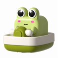 thumbnail image 1 of Baby bath water toy - Wind-up Boating Frog Bath Toy with Spin Propeller, No Battery Mold-Free Anti-Rust Toy for Kids, 1 of 5