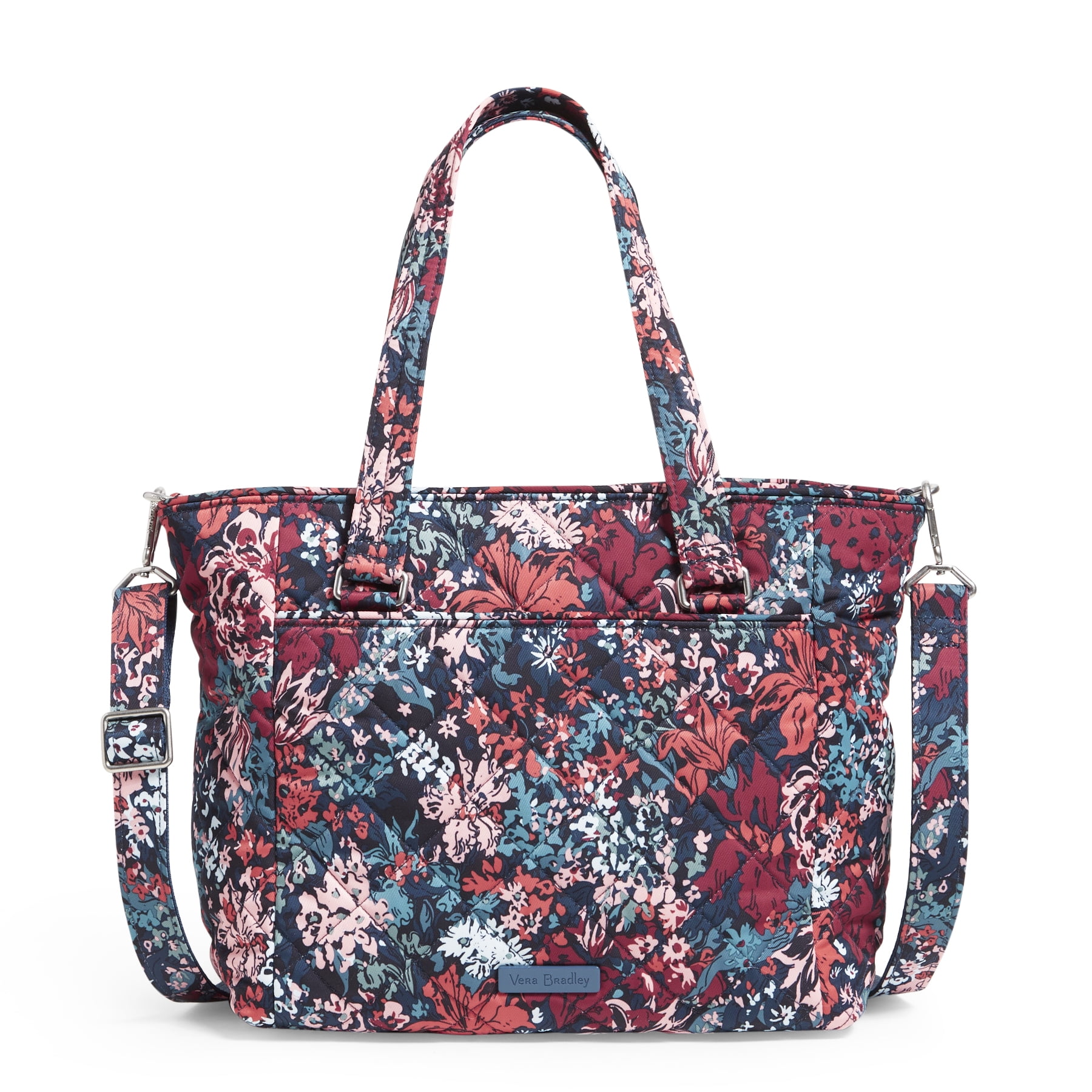 Vera Bradley Women's Performance Twill MultiStrap Shoulder Bag Cabbage